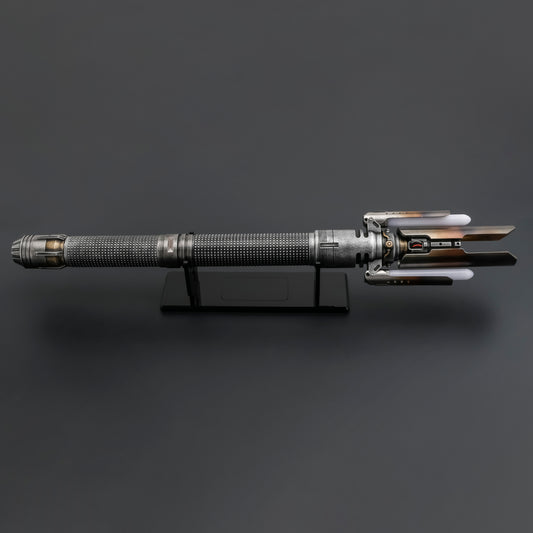 Cal Kestis Crossguard Lightsaber (Weathered)